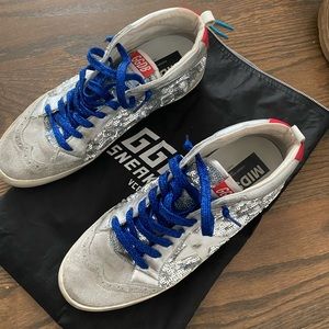 Golden goose mid star silver